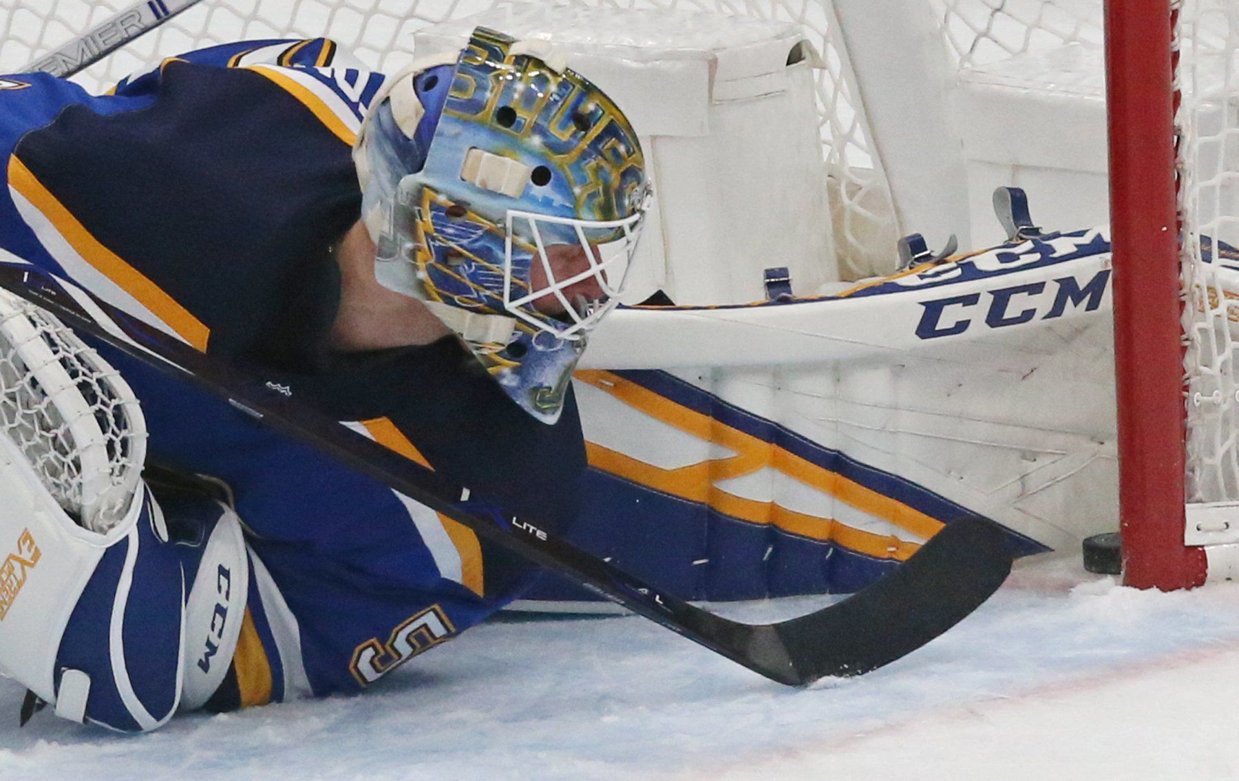 The Blues take on the Oilers at the Enterprise Center
